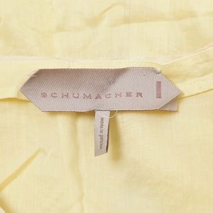 Schumacher Tops - Schumacher – Yellow Lightweight Cotton Top – S Schumacher Tops - Schumacher – Yellow Lightweight Cotton Top – S